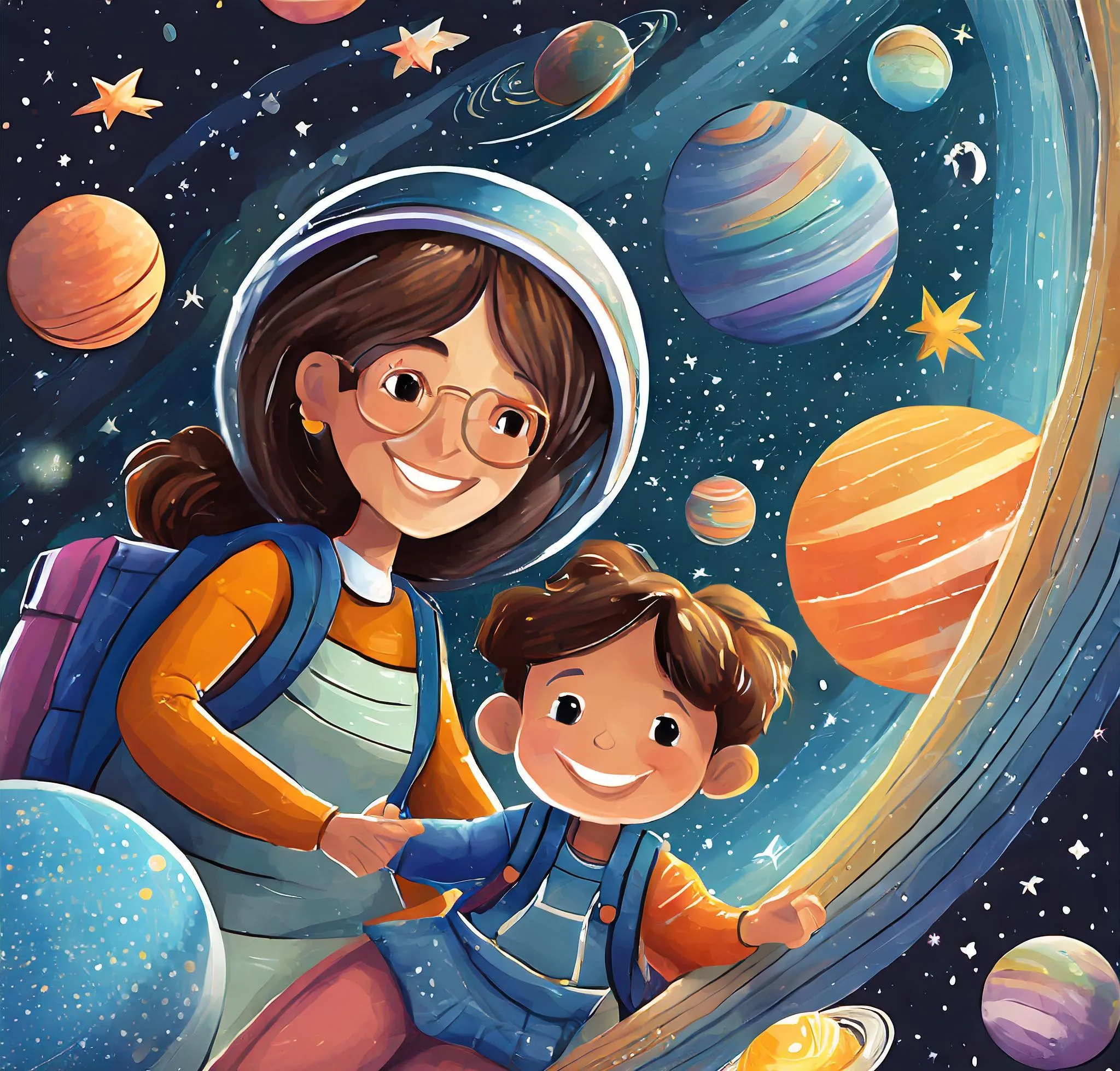 Cuento infantil titulado Aventuras mágicas con mamá
